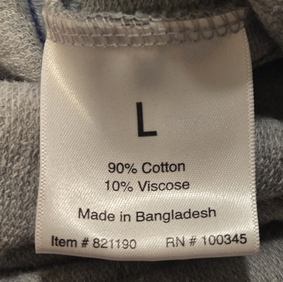 Aldi Gear 2023 Capsule Collection Gray Logo Stripe Joggers Size Large - Picture 4 of 6